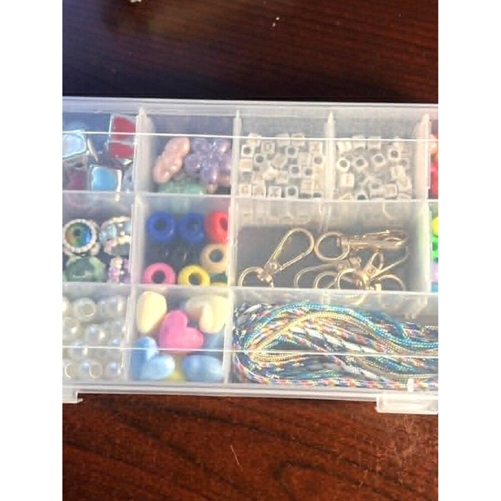 Beaded Keychain Making Kit – New in Package – DIY Craft Set for Women & Teens